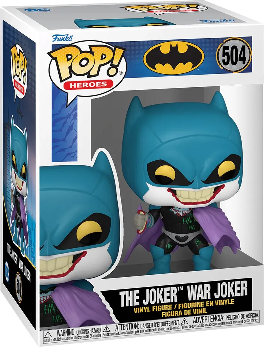 Funko Batman War Zone The Joker War Pop! - 76073 - Multicolor
