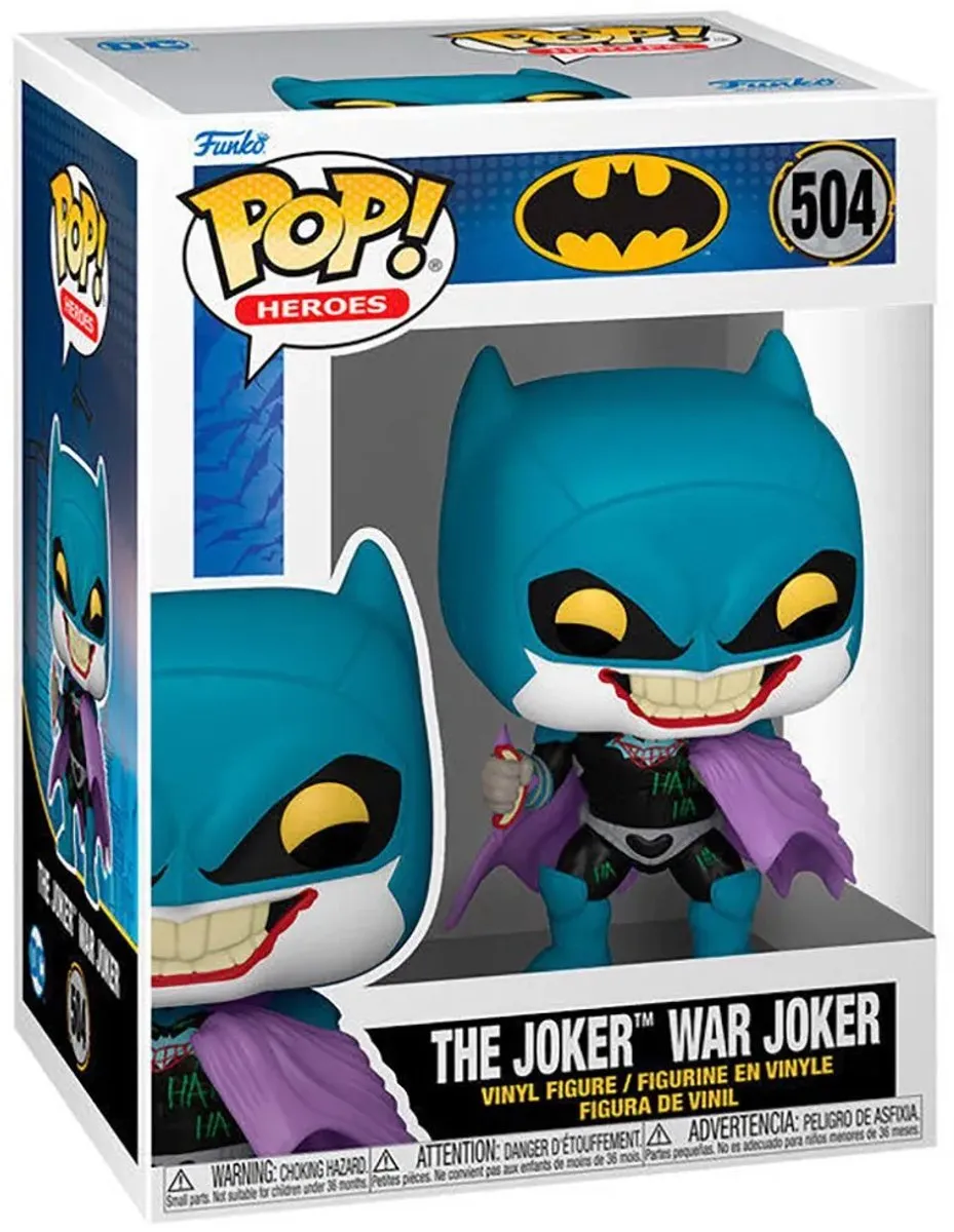 Funko Batman War Zone The Joker War Pop! - 76073 - Multicolor - afbeelding 6 van 6