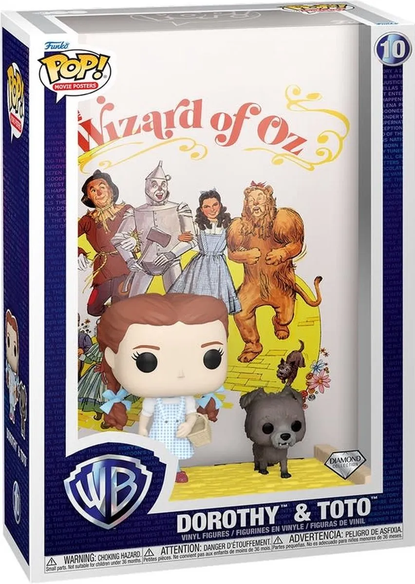Funko Pop! Movie Posters The Wizard of Oz Dorothy & Toto - Multicolor