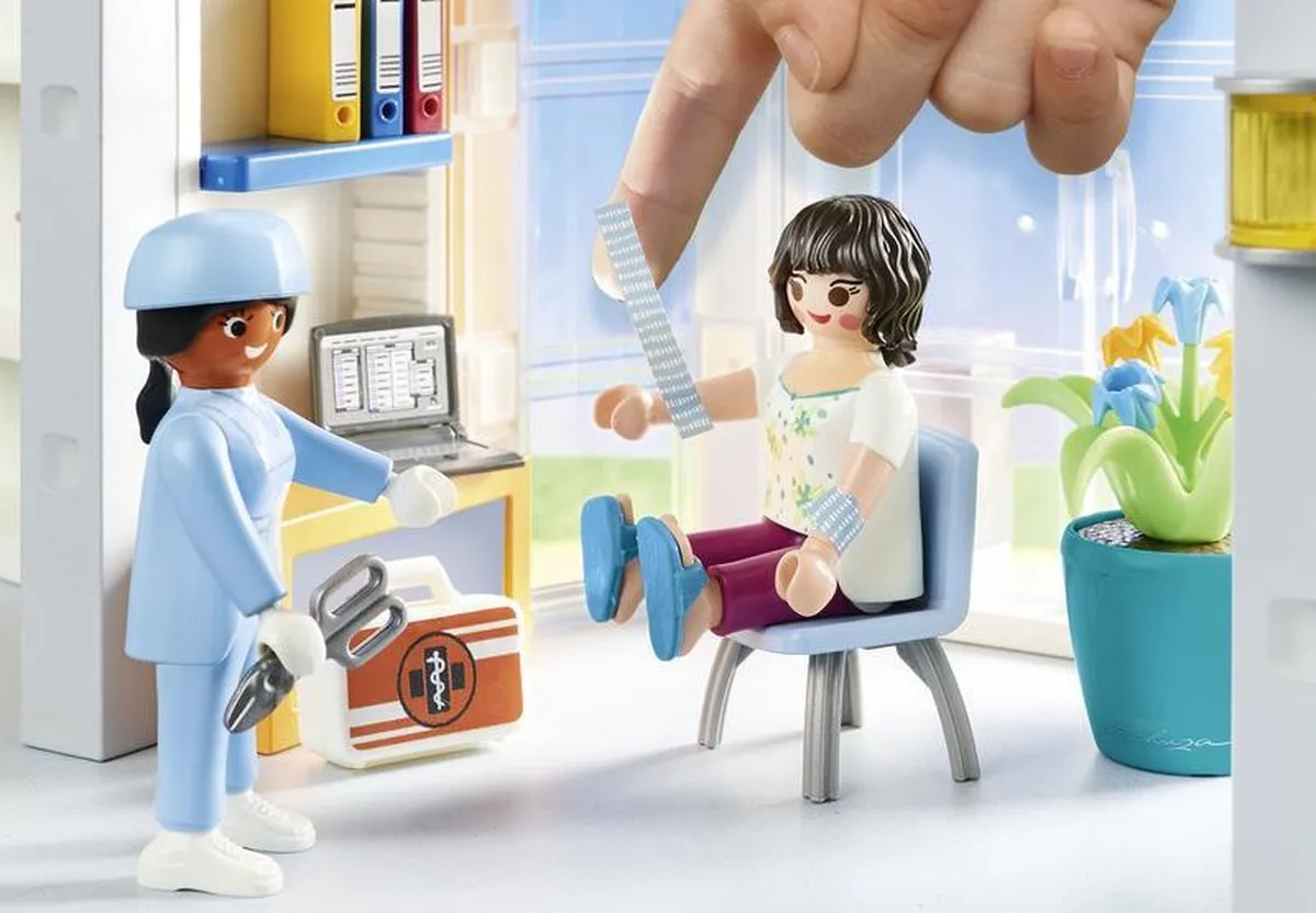 Playmobil City Life Ingerichte Ziekenhuisvleugel 70191 - Multicolor