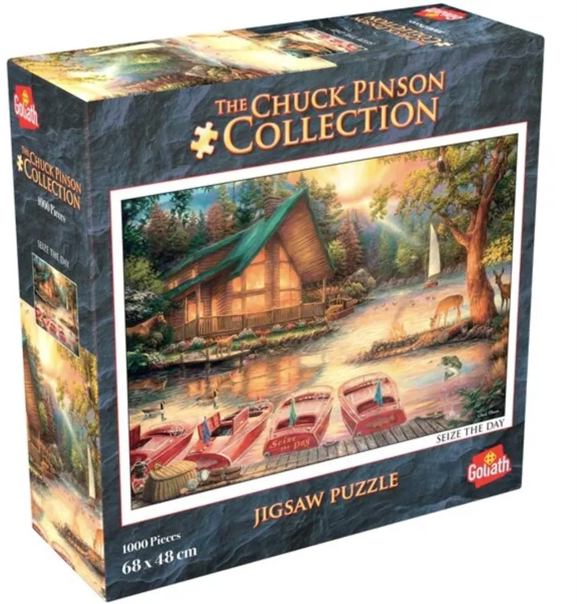 Goliath Chuck Pinson Seize the Day Legpuzzel 1000 Stuks - Multi