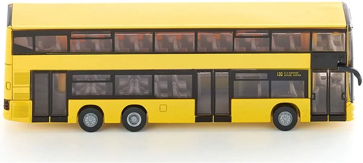 SIKU 1884 MAN Dubbeldekker-stadsbus 1:87 - Geel