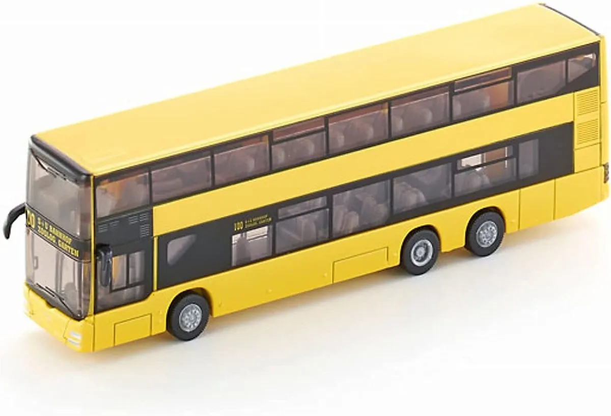 SIKU 1884 MAN Dubbeldekker-stadsbus 1:87 - Geel