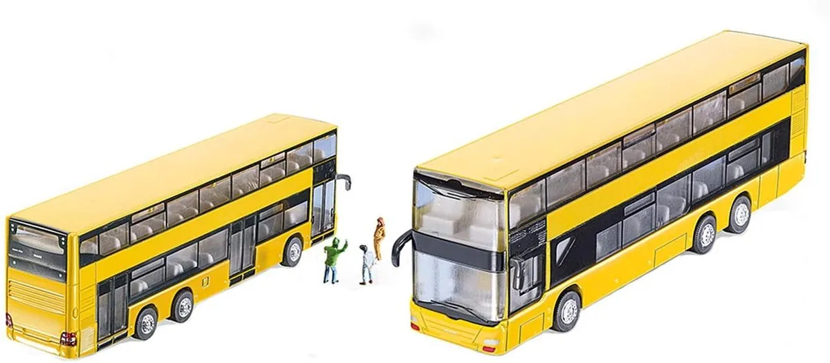 SIKU 1884 MAN Dubbeldekker-stadsbus 1:87 - Geel