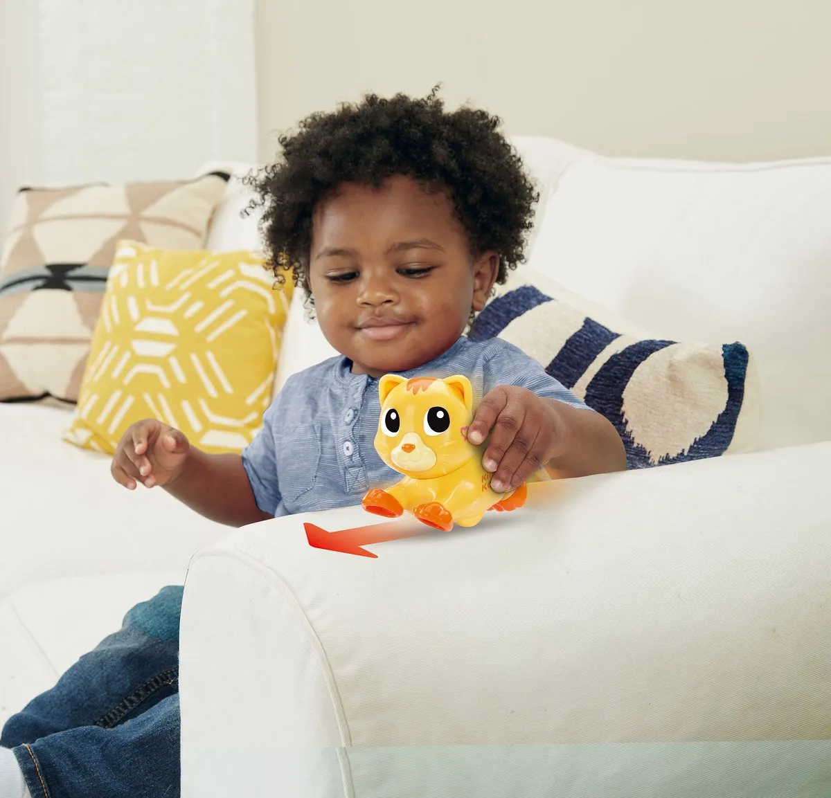 VTech Kim Kat Rol & Dol Dieren - Multicolor
