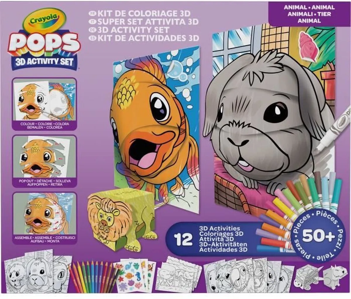 Crayola POPS 3D Color Pops Gift Set