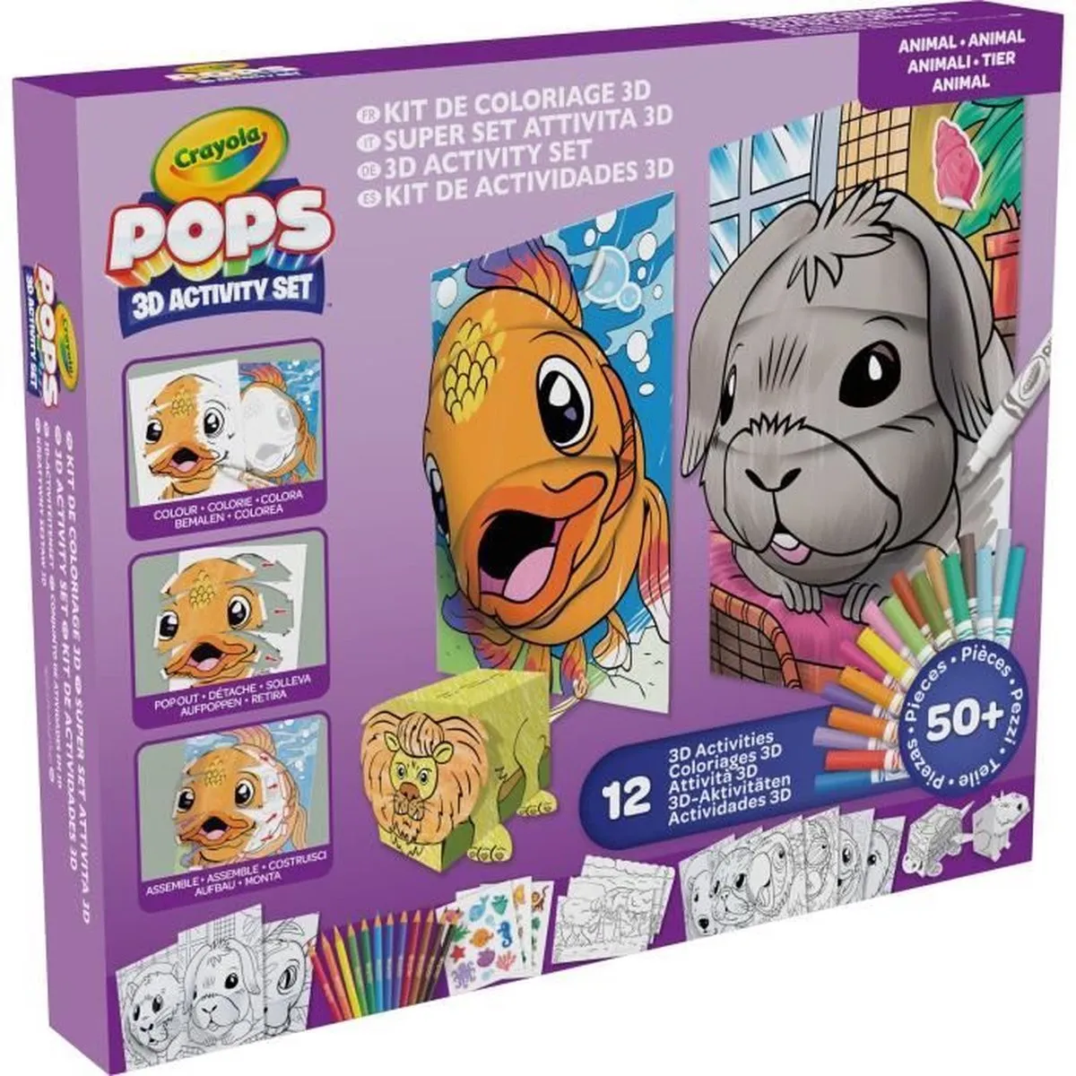 Crayola POPS 3D Color Pops Gift Set - 9 Stuks