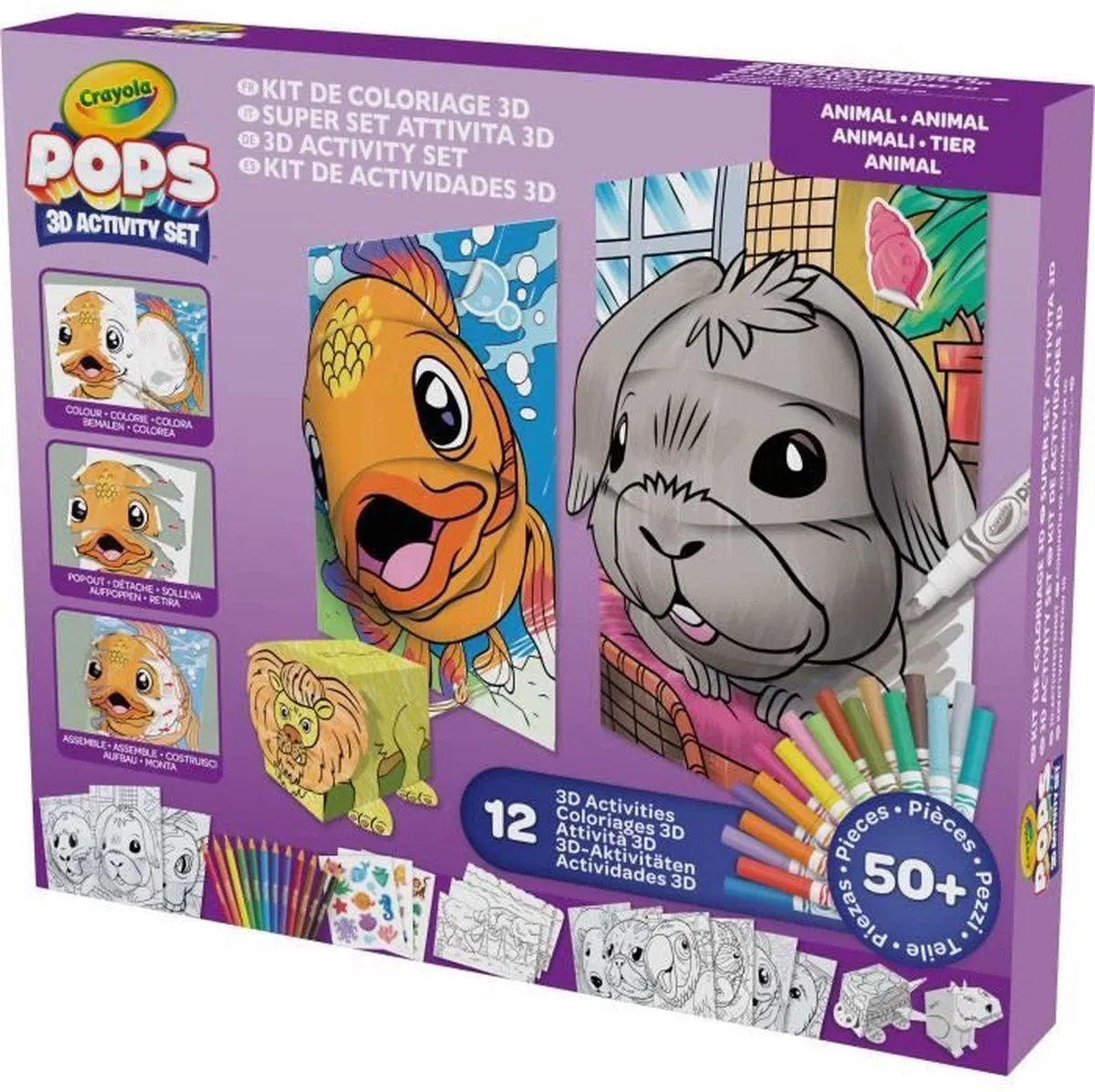Crayola POPS 3D Color Pops Gift Set - 9 Stuks