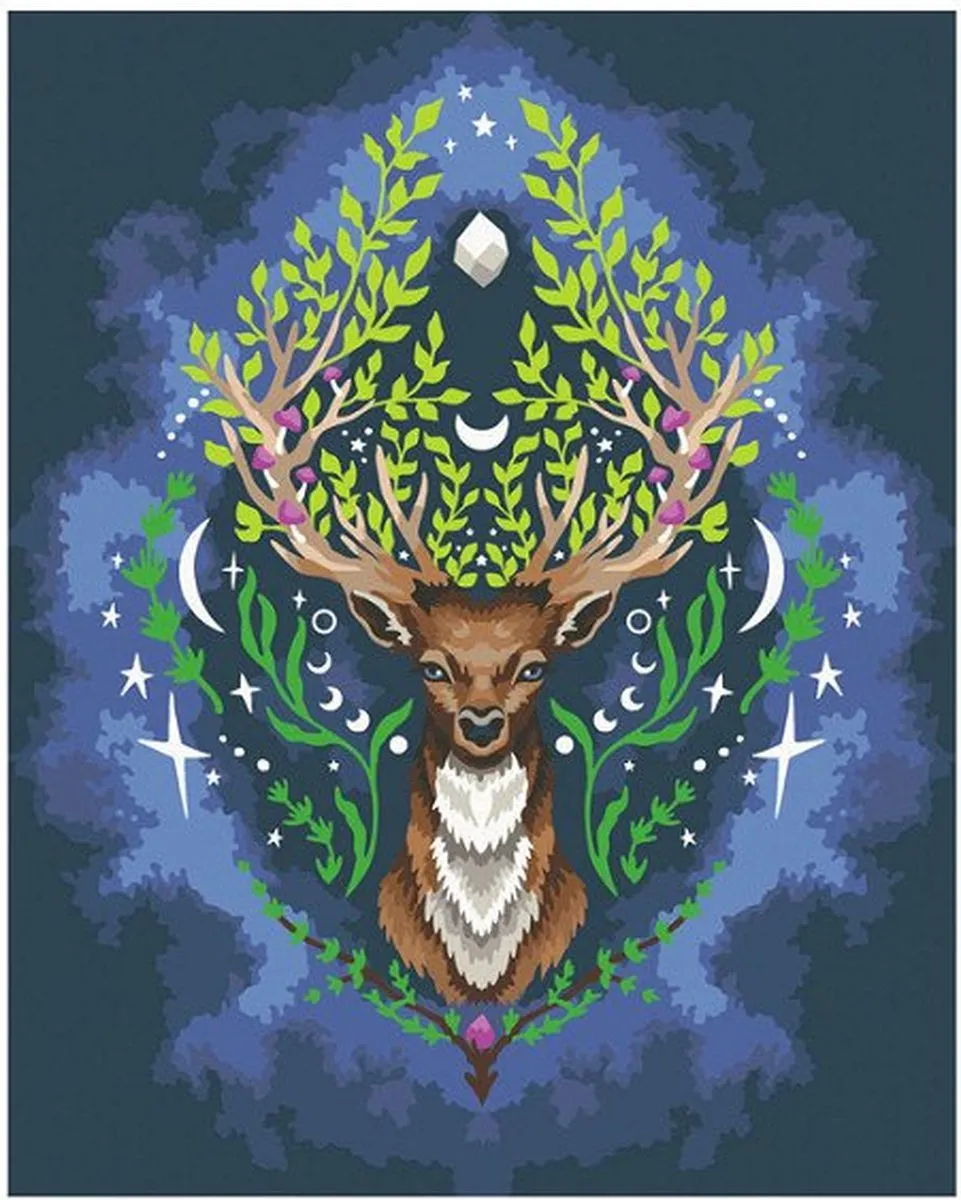 Ravensburger Pixie Cold Mystic Deer Schilderen op nummer