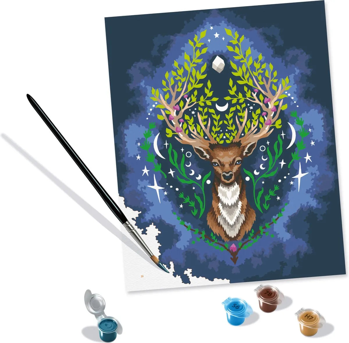 Ravensburger Pixie Cold Mystic Deer Schilderen op nummer