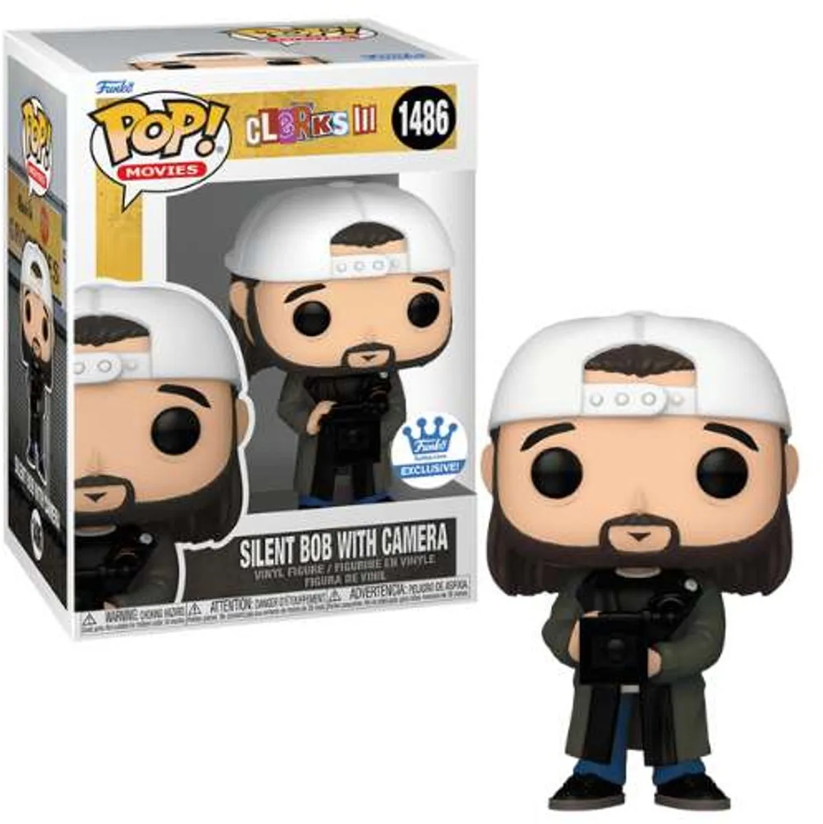 Funko Pop! Silent Bob met Camera