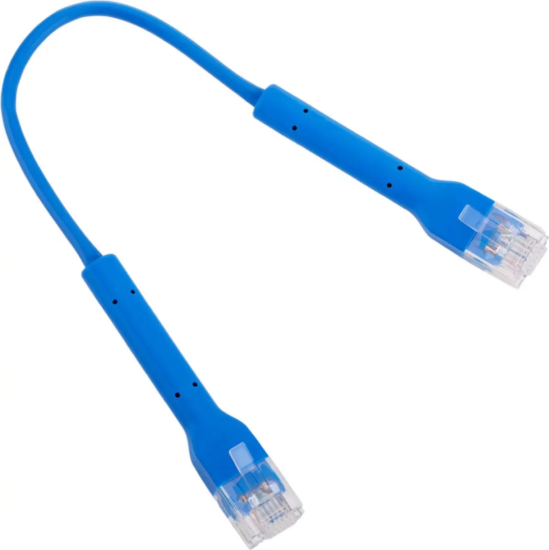 Ubiquiti U-Cable-Patch-RJ45-BL Cat.6 FTP Ethernetkabel 0,22m - Blauw
