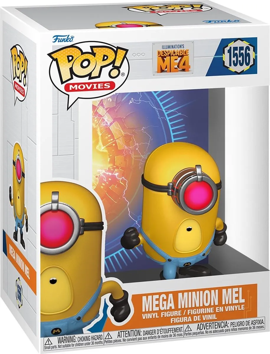 Funko Pop! Minions Despicable Me 4 Mega Minion Mel 76052 - Meerkleurig