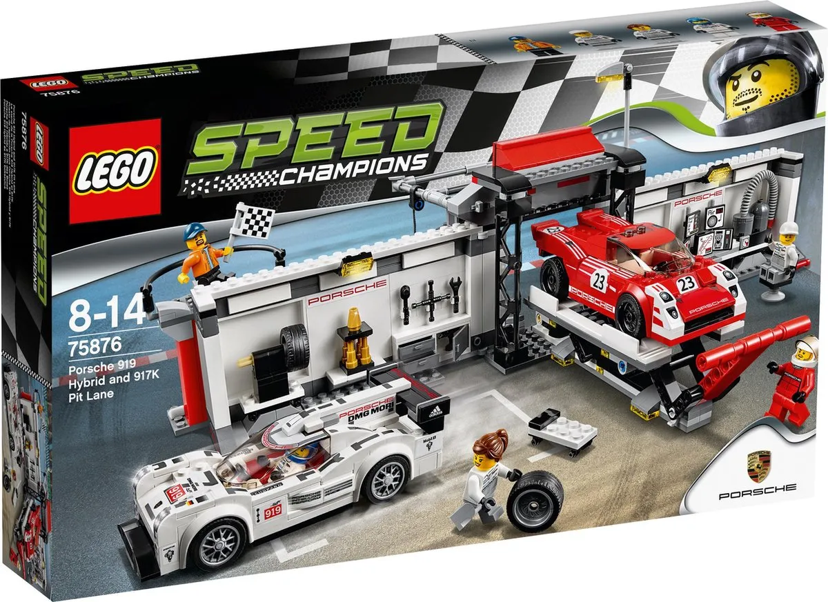 LEGO 75876 Champions Porsche Bouwset