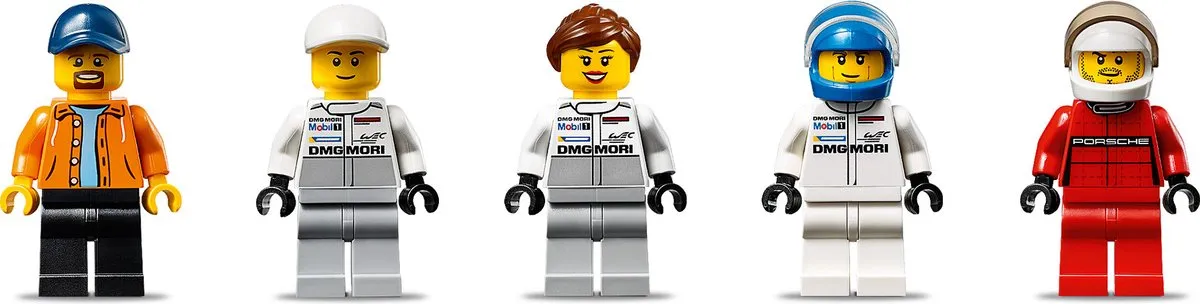 LEGO 75876 Champions Porsche Bouwset - 732 Stukken - Meerkleurig - afbeelding 5 van 6