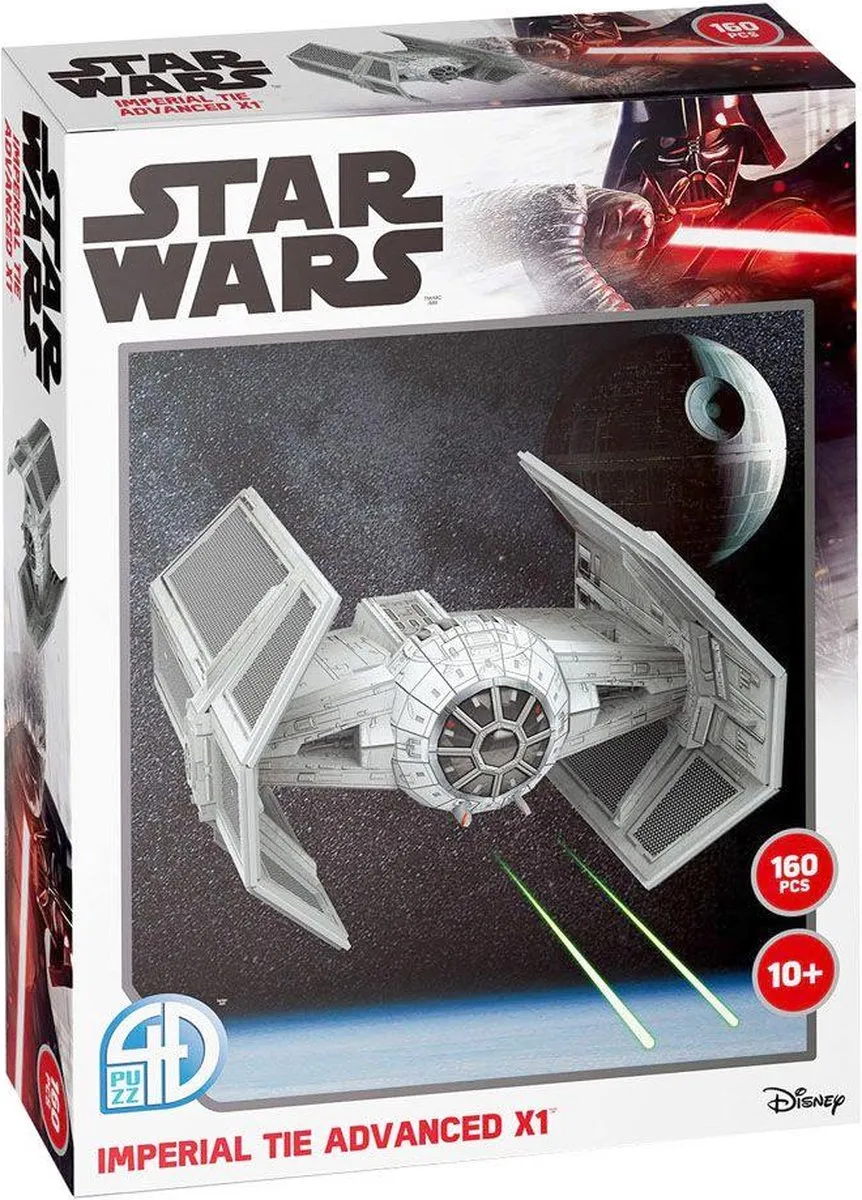 Revell 00318 Star Wars TIE Advanced X Modelbouwpakket - 160 Onderdelen - Multi