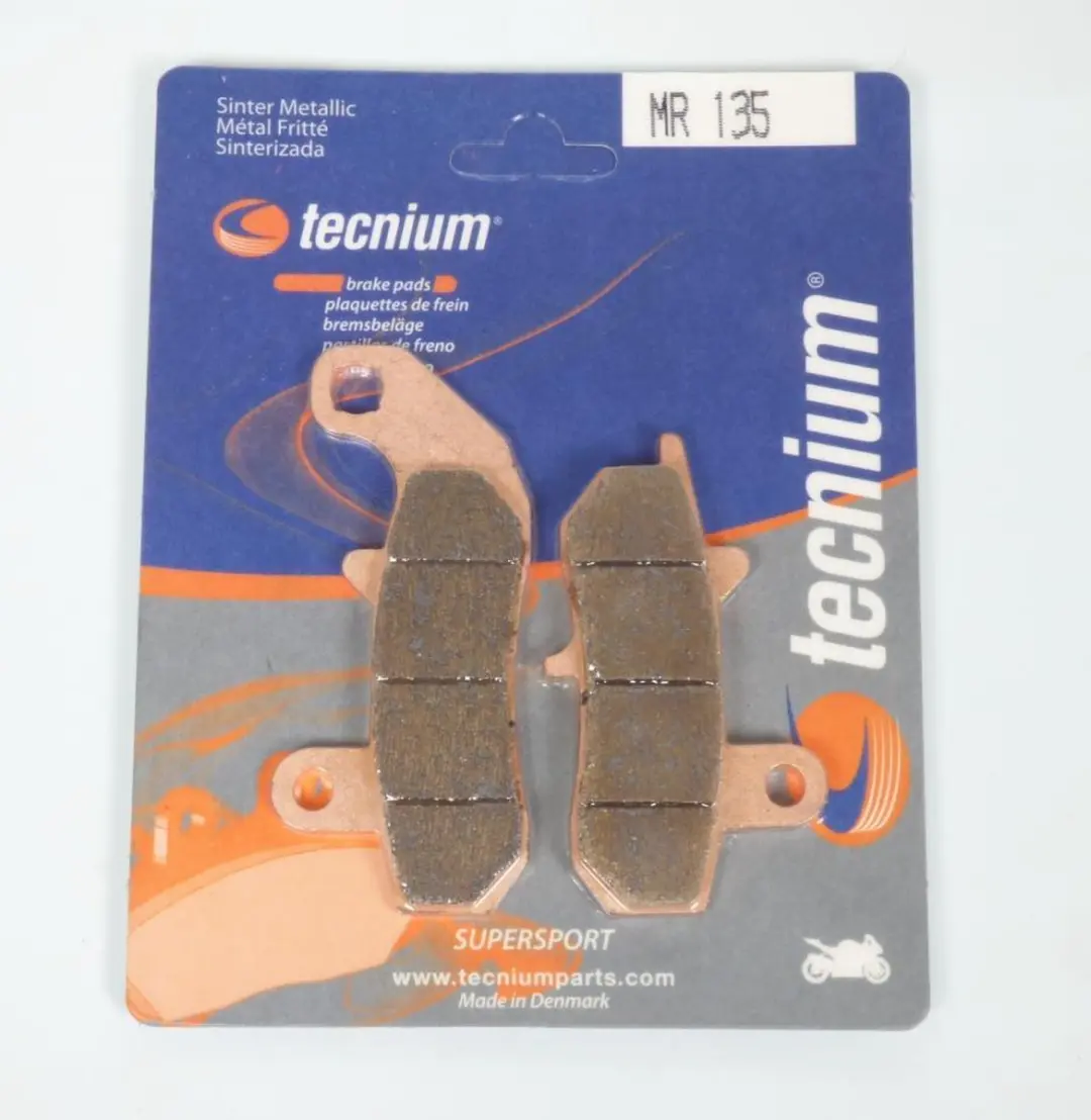 tecnium remblokje voor suzuki 650 dr motorfiets 1990 tot 1995 mr135 / achter nie