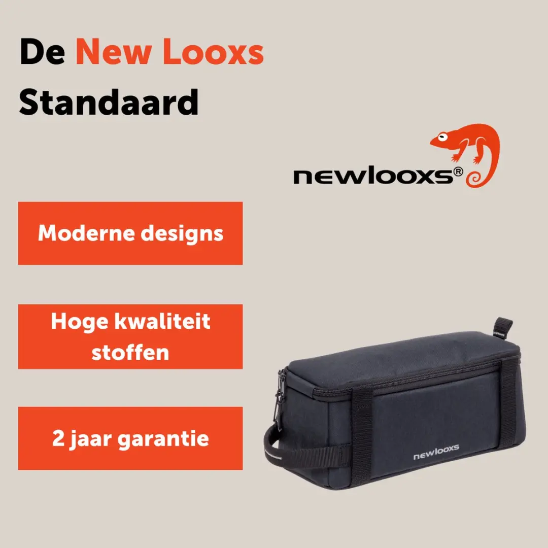 New Looxs Sports Trunkbag Lock Tas 4,5L - Zwart