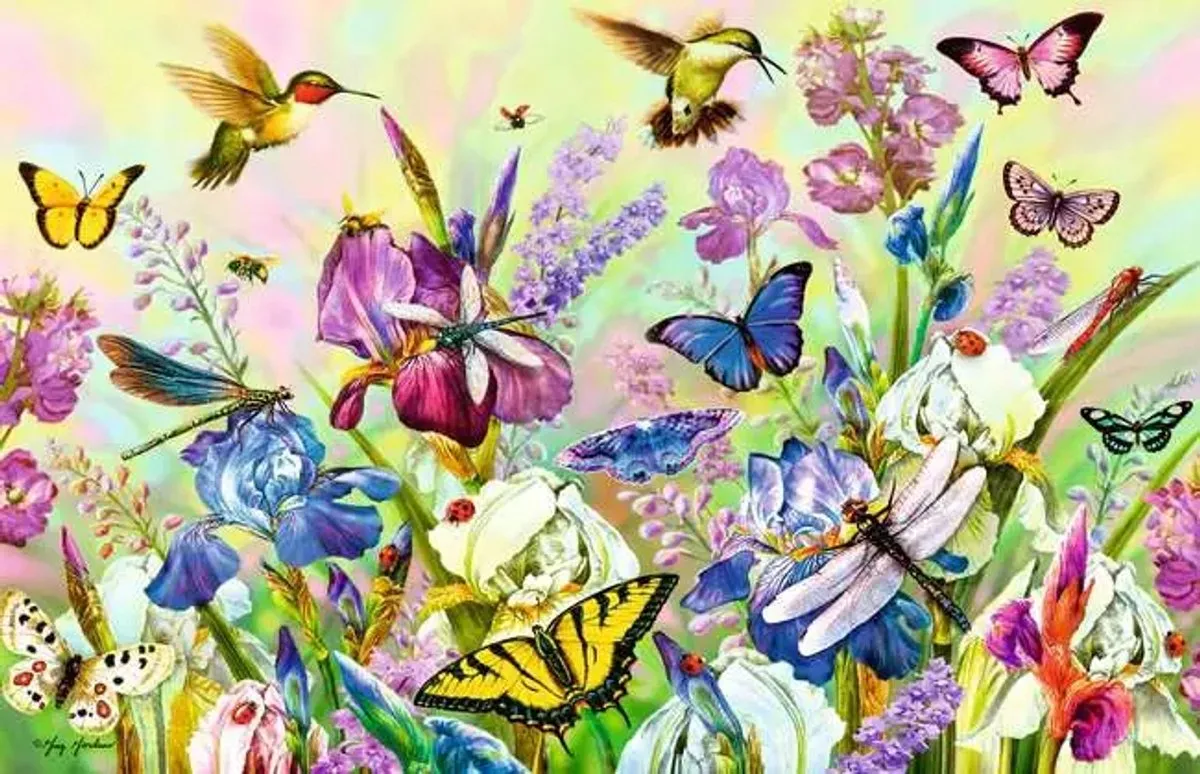 Ravensburger Moment Bloemenweide 200 Stuks - Puzzel