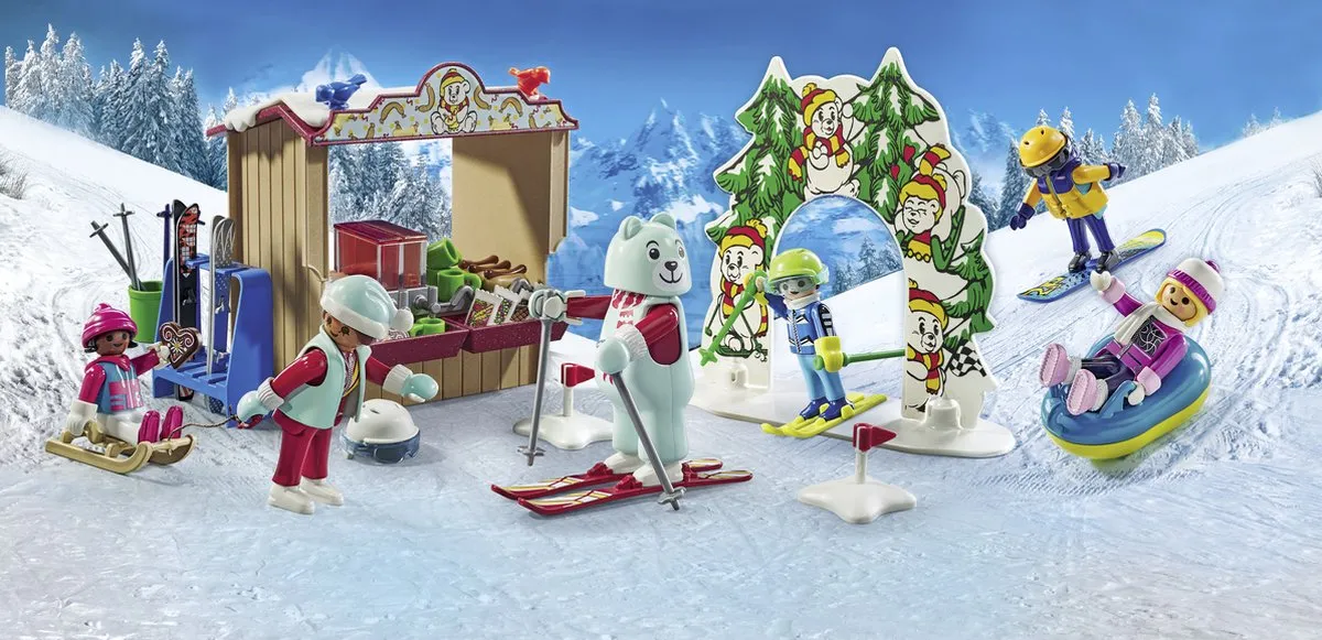 Playmobil My Life Promo Skiwereld 71453 - Multikleuren