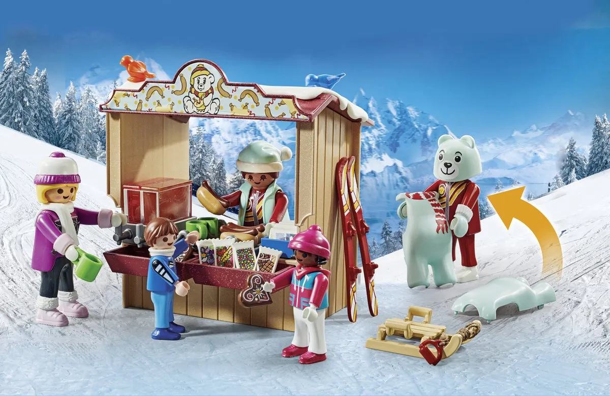 Playmobil My Life Promo Skiwereld 71453 - Multikleuren