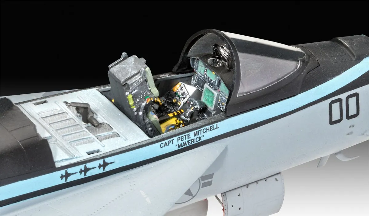 Revell 03864 F/A-18E Super Hornet Top Gun - Maverick Modelbouwpakket 1:48 - Multi