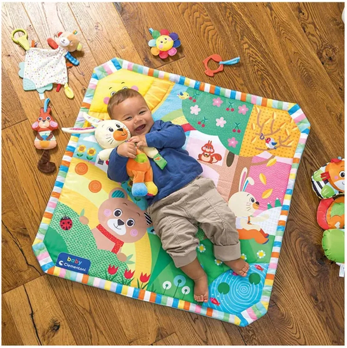 Clementoni Benny the Bunny Knuffel - Multicolor
