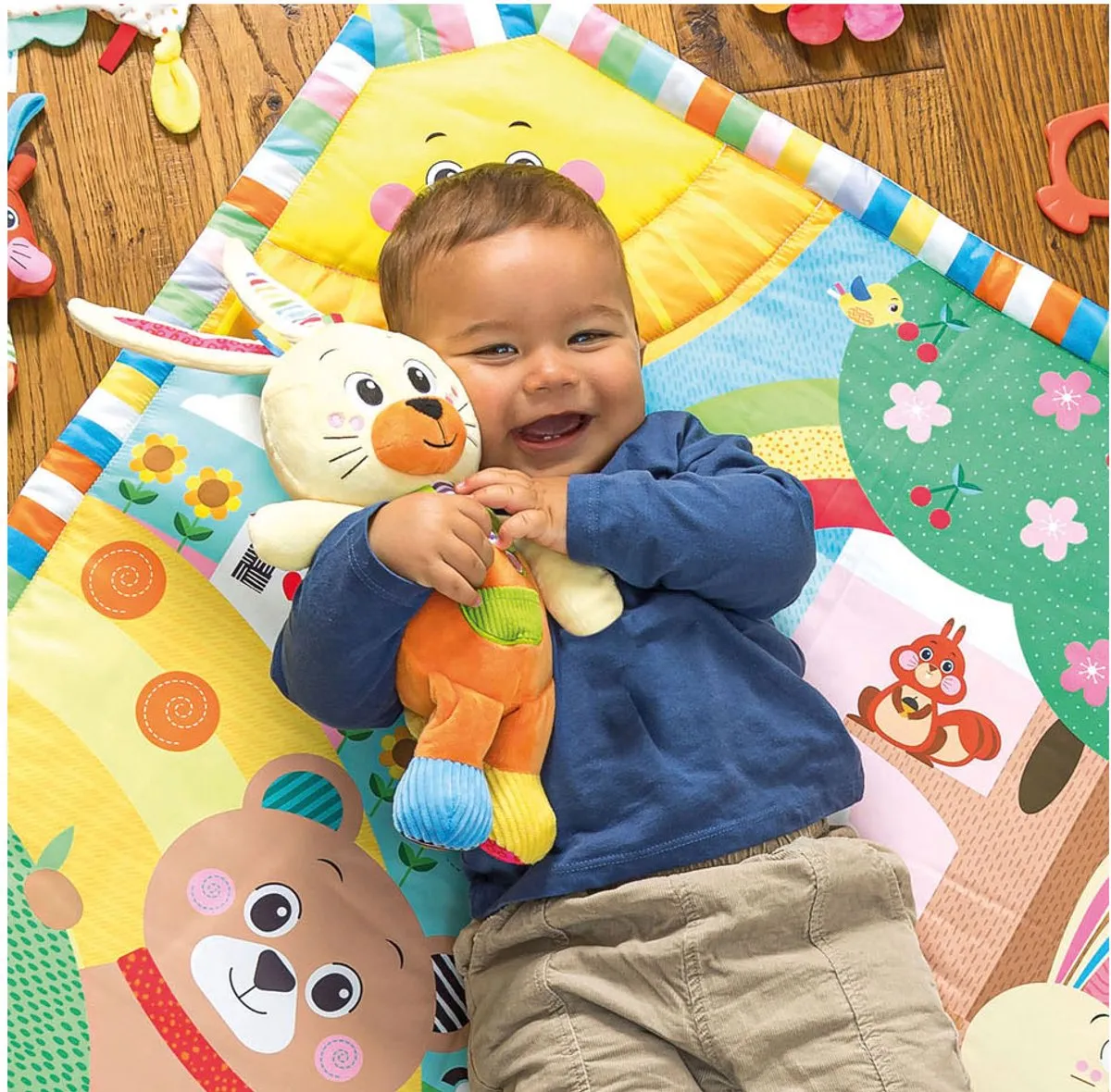 Clementoni Benny the Bunny Knuffel - Multicolor
