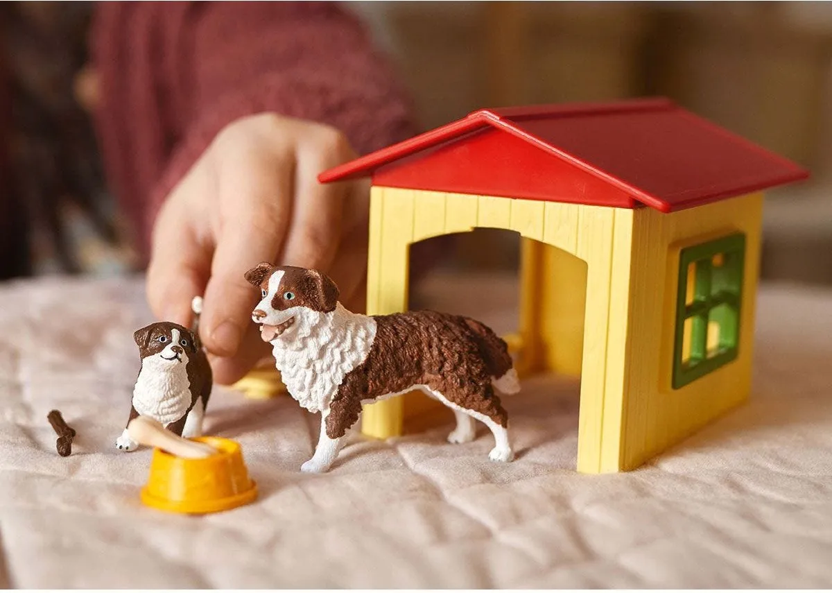 Schleich Farm World Hondenhok 42573 - Speelfigurenset