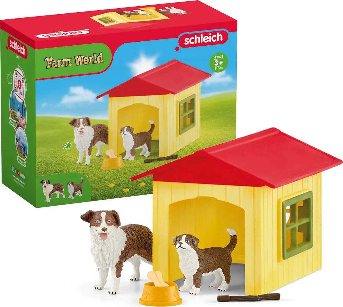 Schleich Farm World Hondenhok 42573