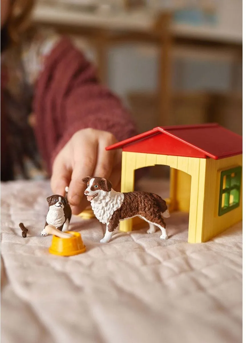 Schleich Farm World Hondenhok 42573 - Speelfigurenset