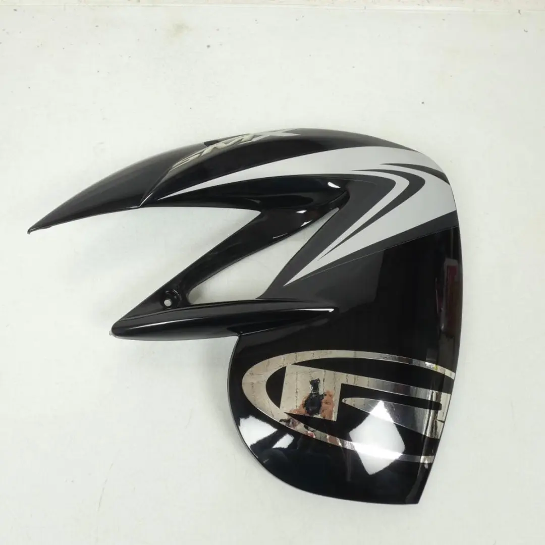 Écope droite origine pour moto Rieju 50 SMX Pro Après 2003 Noir R 0/000.570.52