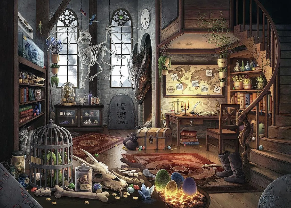 Ravensburger Escape Puzzle 5 Dragon 759 Stuks - Meerkleurig