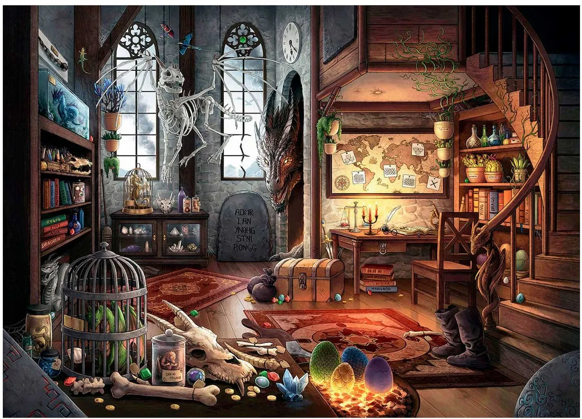 Ravensburger Escape Puzzle 5 Dragon 759 Stuks - Meerkleurig