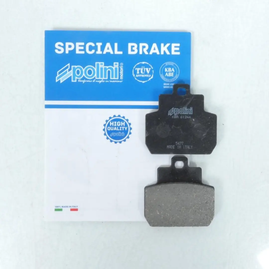 Plaquette de frein Polini pour Scooter Piaggio 250 X8 2005 à 2020 Neuf