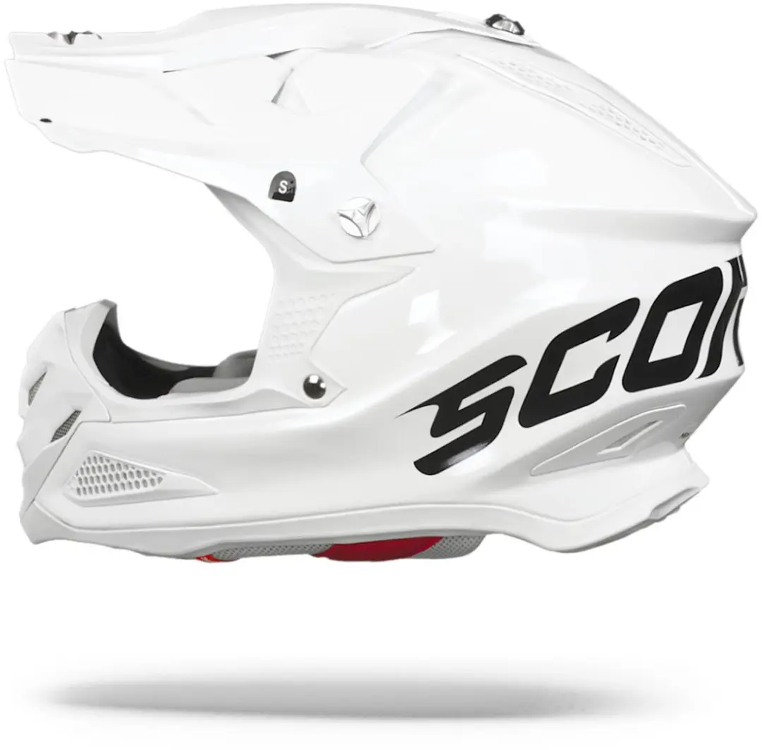 Scorpion VX-22 Air Solid Wit Crosshelm - Maat L