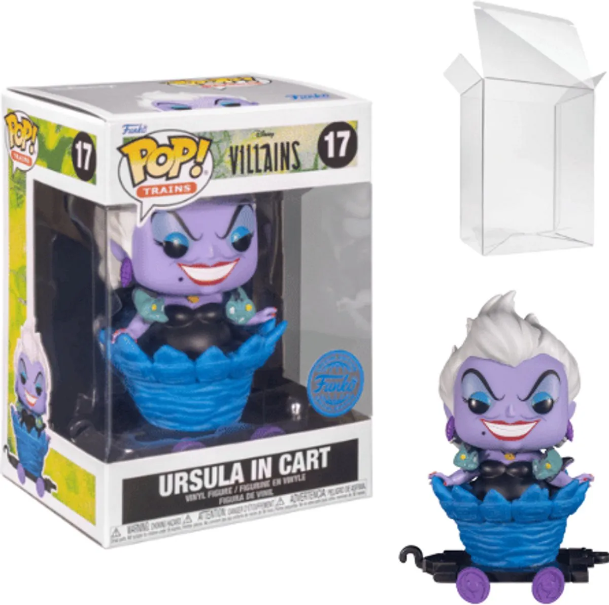 Funko Pop! Disney Villains Ursula in Cart - Multi