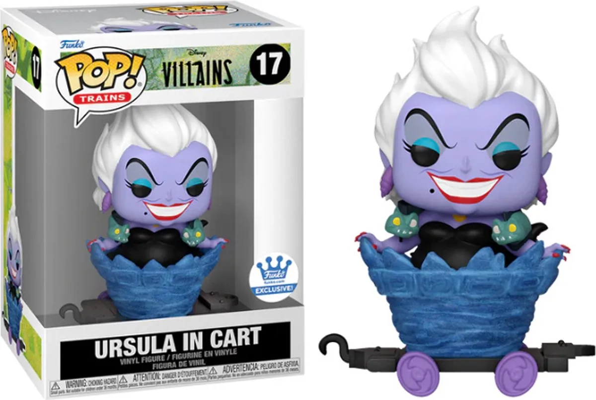 Funko Pop! Disney Villains Ursula in Cart