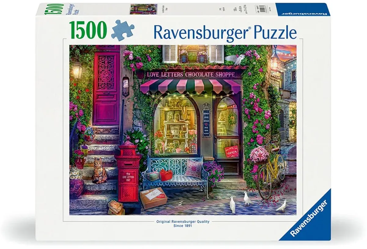 Ravensburger The Chocolate Shop Legpuzzel 1500 Stuks - Multicolor