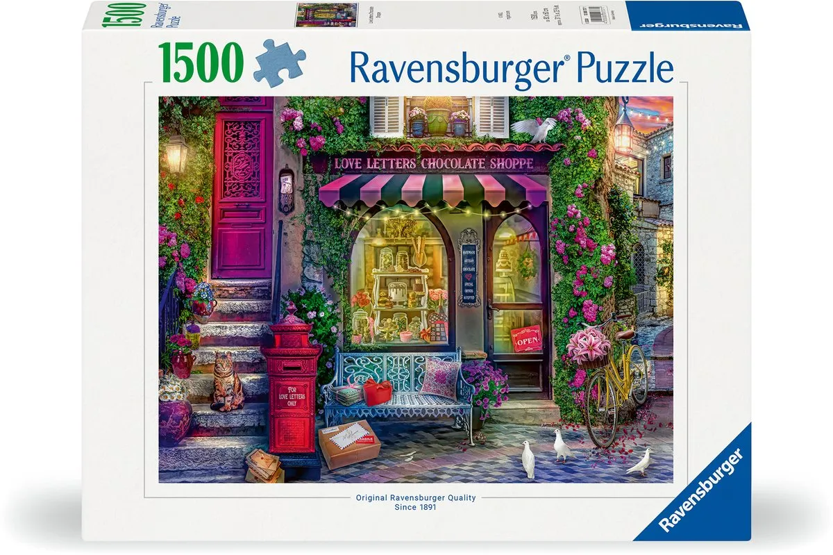 Ravensburger The Chocolate Shop Legpuzzel 1500 Stuks - Multicolor