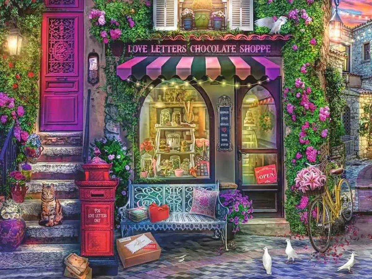 Ravensburger The Chocolate Shop Legpuzzel 1500 Stuks - Multicolor