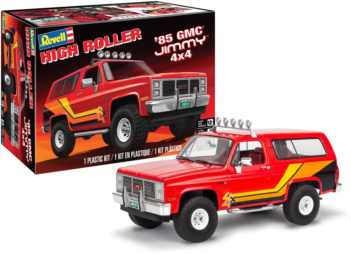 Revell 14577 GMC 1985 Jimmy 4x4 High Roller Modelbouwpakket