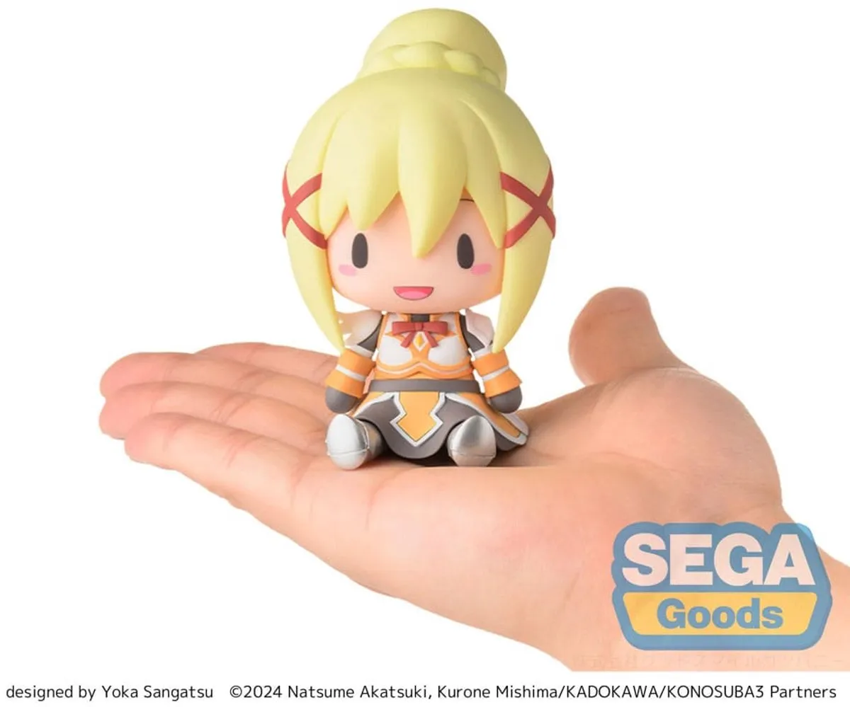 Sega Konosuba Darkness Fuwa Petit Chibi Figure - 8cm - Multi