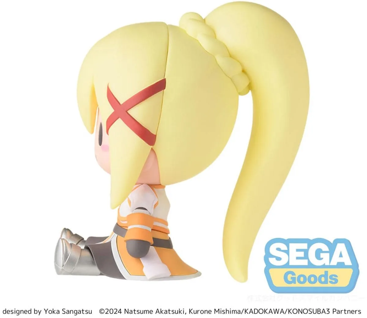 Sega Konosuba Darkness Fuwa Petit Chibi Figure - 8cm - Multi