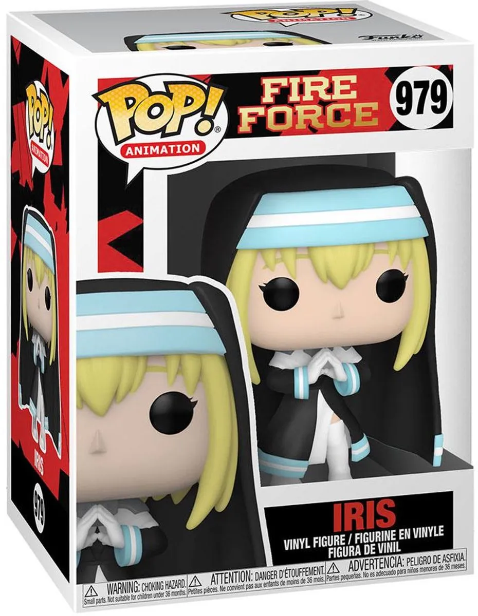 Funko POP! Animation Iris Fire Force Verzamelfiguur - 9 cm - Multicolor