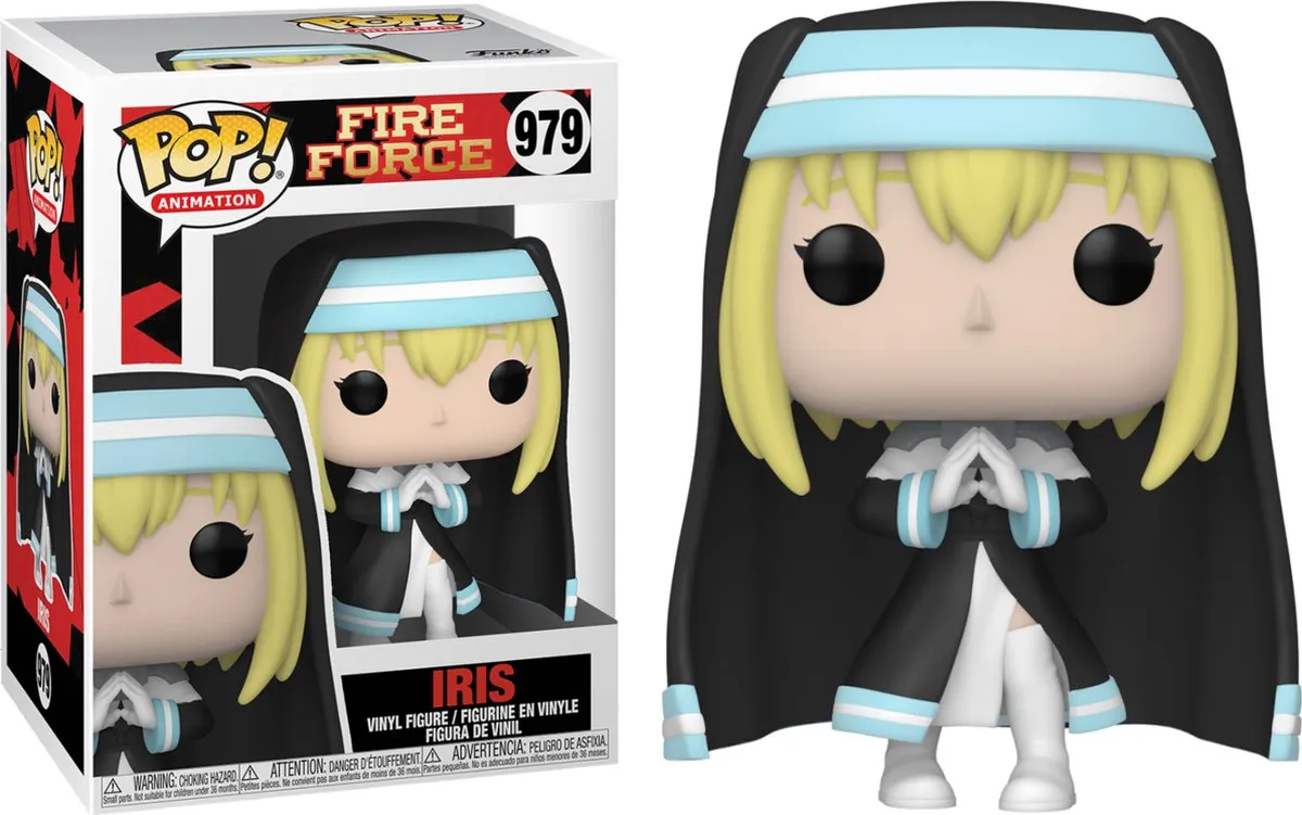 Funko POP! Animation Iris Fire Force Verzamelfiguur - 9 cm - Multicolor