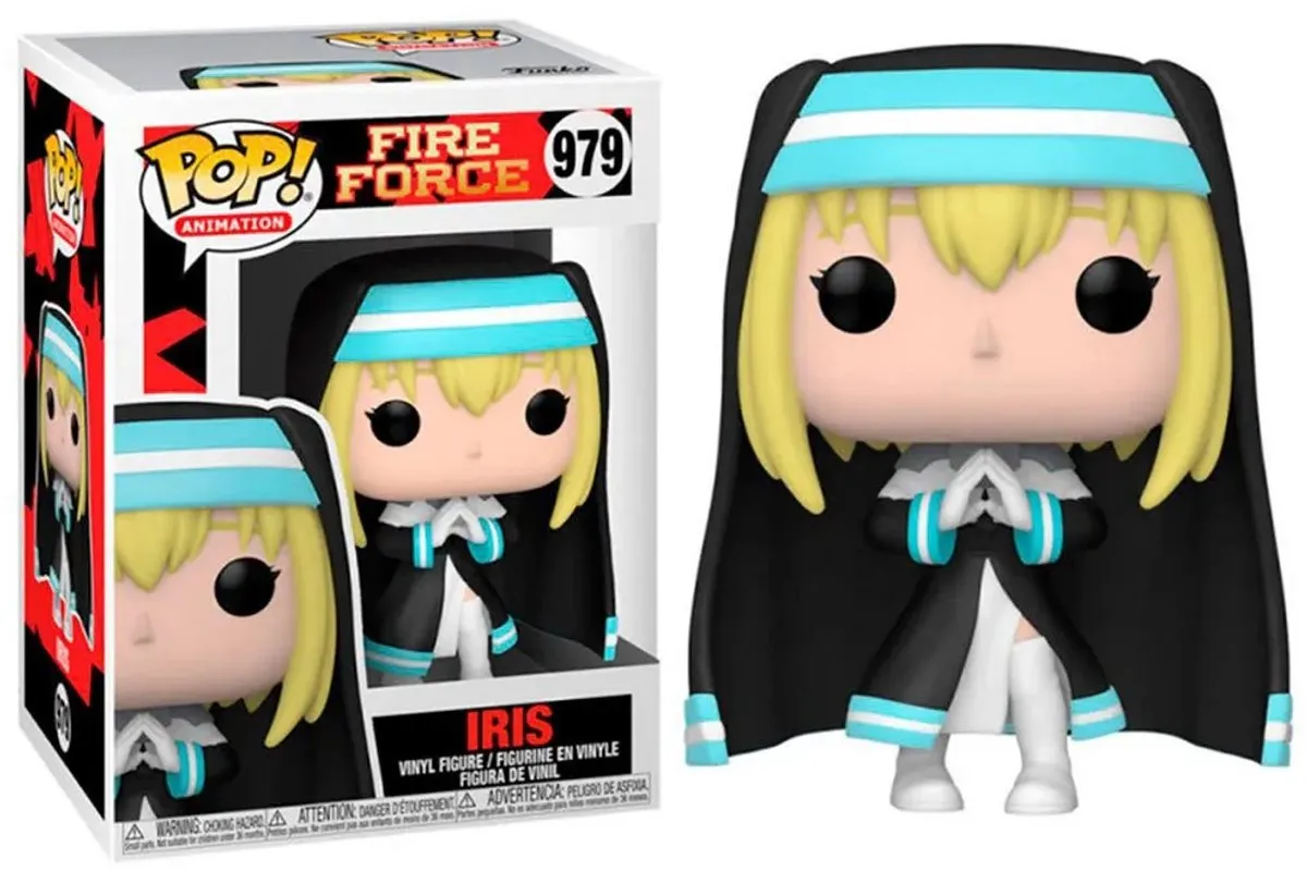 Funko POP! Animation Iris Fire Force Verzamelfiguur - 9 cm - Multicolor