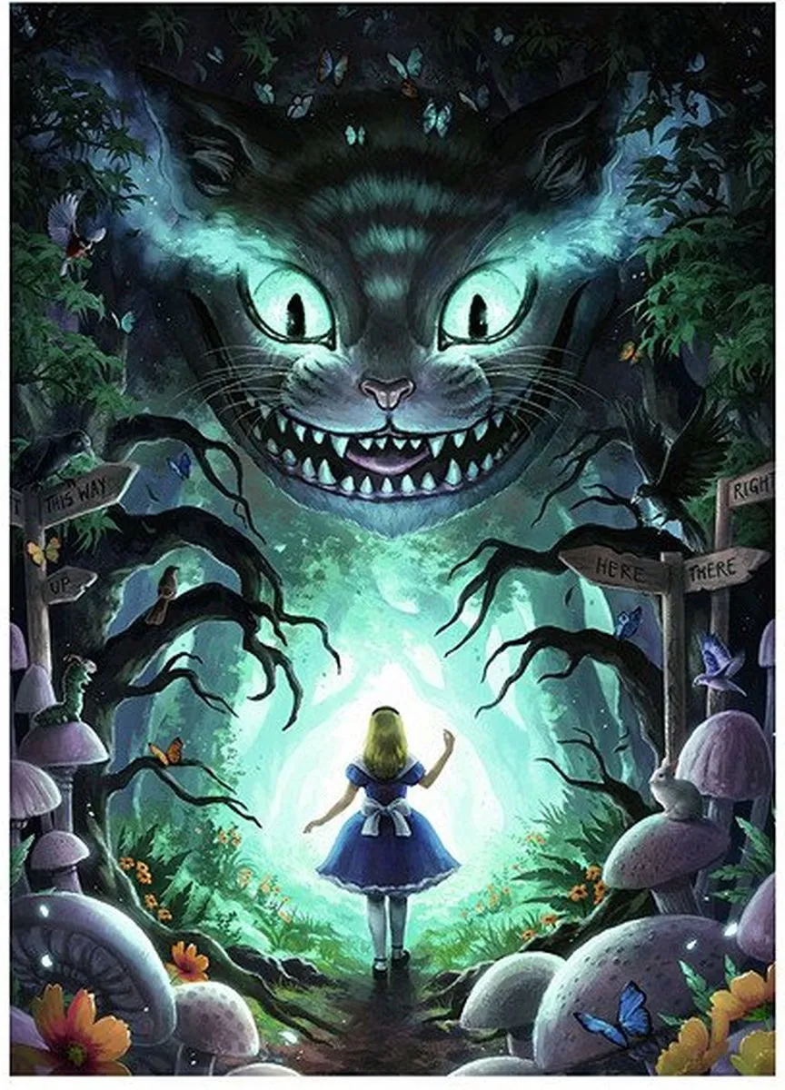Ravensburger Disney Alice in Wonderland Legpuzzel 1000 Stuks - 120005261 - afbeelding 6 van 6