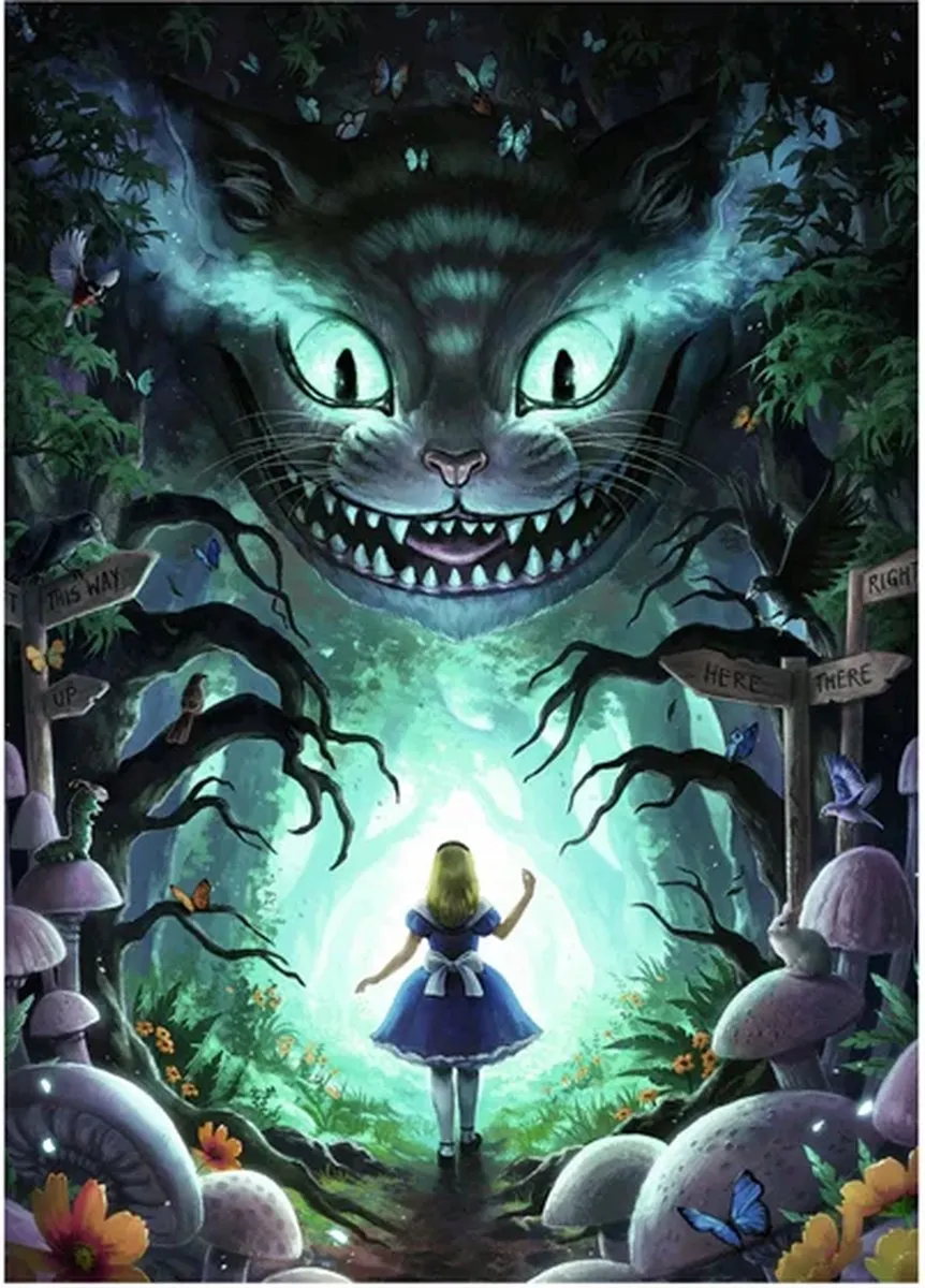 Ravensburger Disney Alice in Wonderland Legpuzzel 1000 Stuks - 120005261