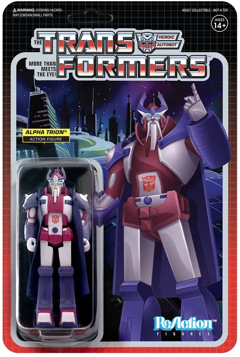 Hasbro Transformers Alpha Trion ReAction Actiefiguur